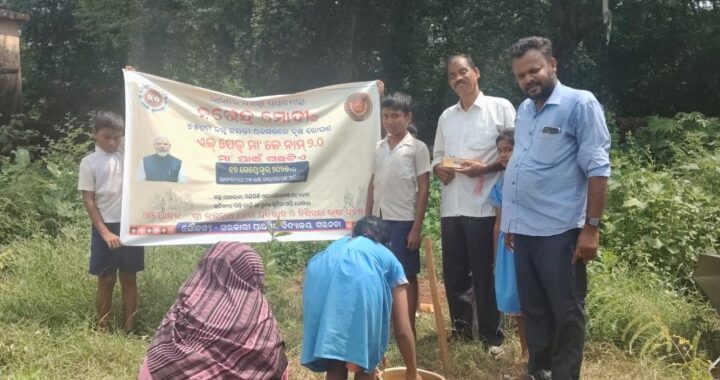 ଜଗନ୍ନାଥ ସେବା ଫାଉଣ୍ଡେସନ ପକ୍ଷରୁ ବୃକ୍ଷ ରୋପଣ