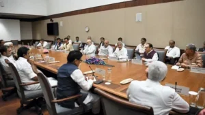 ସର୍ବଦଳୀୟ ବୈଠକ ସଂପନ୍ନ,ଭରସା ଦେଲେ ସରକାର ,ଦେଶରେ ଉର୍ଜା ସୁରକ୍ଷାର ସ୍ଥିତି ସ୍ଥିର ଏବଂ ନିୟନ୍ତ୍ରଣରେ ରହିଛି