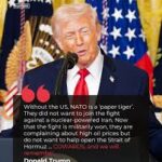 ଆମେରିକା ବିନା ନୋଟୋ କେବଳ ଏକ ‘କାଗଜ ବାଘ’ – ଟ୍ରମ୍ପ