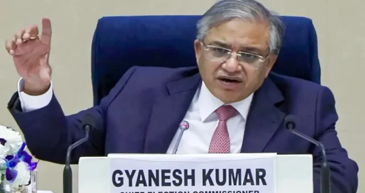 ସିଇସି ଜ୍ଞାନେଶ କୁମାରଙ୍କ ବିରୋଧରେ ମହାଭିଯୋଗ ନୋଟିସ୍: ଗଣତନ୍ତ୍ରର ସୁରକ୍ଷା ନା ରାଜନୈତିକ ଚାପ?