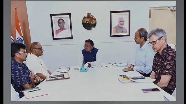 ମୁଖ୍ୟମନ୍ତ୍ରୀଙ୍କ ୨ ବର୍ଷର ସଫଳତା ସମୀକ୍ଷା ,ବିଭାଗୀୟ ସଚିବମାନଙ୍କ ସହ ମୁଖ୍ୟମନ୍ତ୍ରୀ ମୋହନ ଚରଣ ମାଝୀଙ୍କ ଆଲୋଚନା ମୁଖ୍ୟମନ୍ତ୍ରୀଙ୍କ ୨ ବର୍ଷର ସଫଳତା ସମୀକ୍ଷା ,ବିଭାଗୀୟ ସଚିବମାନଙ୍କ ସହ ମୁଖ୍ୟମନ୍ତ୍ରୀ ମୋହନ ଚରଣ ମାଝୀଙ୍କ ଆଲୋଚନା