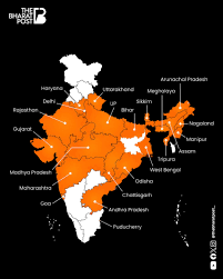 ଦେଶ  ଗେରୁଆମୟ ,୨୨ଟି ରାଜ୍ୟରେ ଏବେ ବିଜେପି ସରକାର