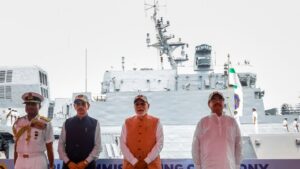 ଭାରତୀୟ ନୌସେନାରେ ସାମିଲ ହେଲା ୩ ଯୁଦ୍ଧ ଜାହାଜ,INS ଅଗ୍ରୟ, INS ସଂଶୋଧନ ଏବଂ INS ଦୁନାଗିରିକୁ ଭାରତୀୟ ନୌସେନାକୁ ହସ୍ତାନ୍ତର କରିଛନ୍ତି ପ୍ରଧାନମନ୍ତ୍ରୀ ମୋଦି