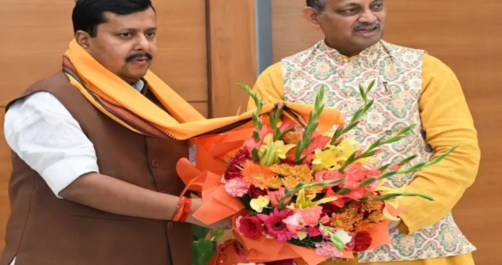 ବିଜେପି ରାଷ୍ଟ୍ରୀୟ ସଭାପତି ନୀତିନ ନବୀନଙ୍କୁ ଭେଟିଲେ ବିଜେପି ରାଜ୍ୟ ସଭାପତି ତଥା ସାଂସଦ ମନମୋହନ ସାମଲ ବିଜେପି ରାଷ୍ଟ୍ରୀୟ ସଭାପତି ନୀତିନ ନବୀନଙ୍କୁ ଭେଟିଲେ ବିଜେପି ରାଜ୍ୟ ସଭାପତି ତଥା ସାଂସଦ ମନମୋହନ ସାମଲ